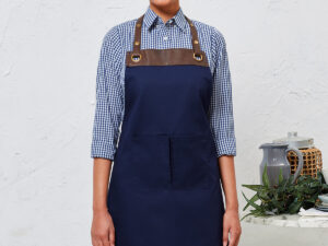 Espresso bib apron