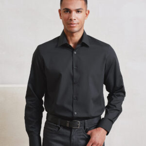 Long sleeve ‘Recyclight’ poplin shirt