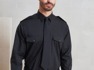 Long sleeve pilot shirt