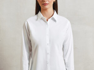 Women's supreme poplin long sleeve shirt