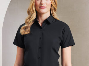 Women's supreme poplin short sleeve shirt