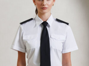 Women's short sleeve pilot blouse