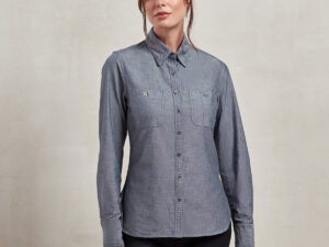 Women’s Chambray shirt, organic and Fairtrade certified