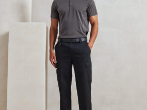 Stretchchecker work cargo trousers