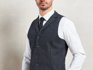Herringbone waistcoat