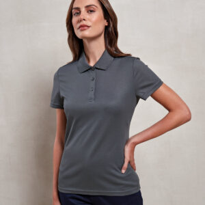 Women’s Spun Dyed Recycled Polo Shirt