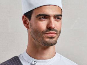 Turn-up chef's hat
