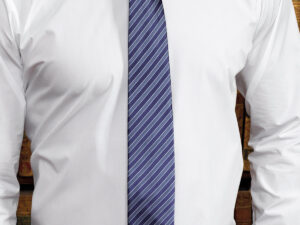 Double stripe tie