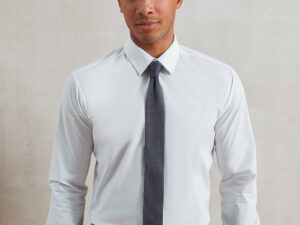 Slim knitted tie