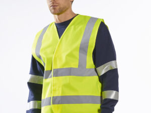 Hi-vis two-band-and-brace vest (C470)