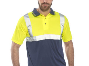 Two-tone polo (S479)