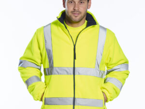 Hi-vis mesh-lined fleece (F300)