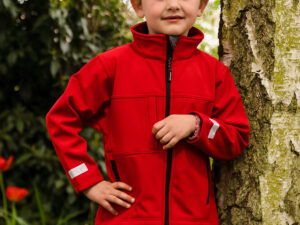 Junior classic softshell 3-layer jacket