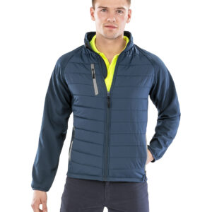 Compass padded softshell jacket