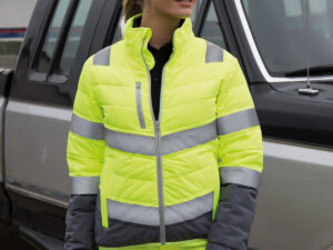 Women's soft padded safety jacket