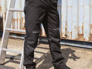 Slim softshell work trouser