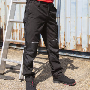 Slim softshell work trouser