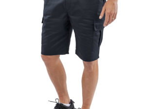 Recycled work-guard utility shorts