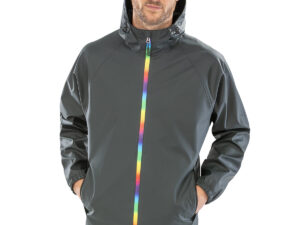 Prism PU waterproof jacket with recycled backing