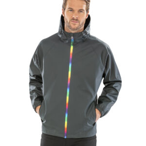 Prism PU waterproof jacket with recycled backing