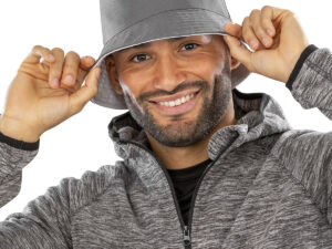 Core recycled reversible bucket hat