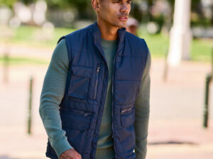 Steller multi-zip bodywarmer