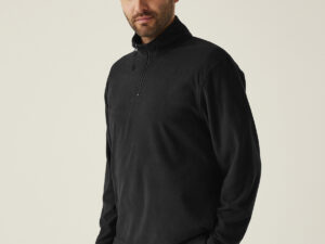 Zip-neck microfleece