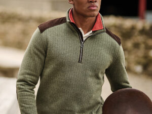 Holbeck half zip fleece