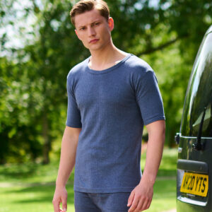 Thermal short sleeve vest