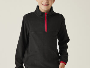 Kids half-zip microfleece