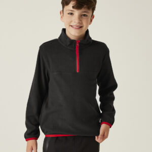 Kids half-zip microfleece