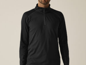 Core stretch half-zip mid-layer