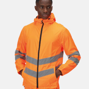 High-vis pro pack-away jacket