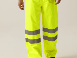 Hi-vis pro pack-away trousers