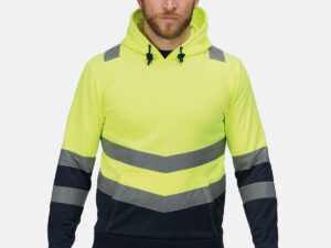 Pro hi-vis overhead hoodie