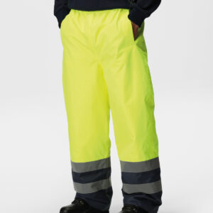 Pro hi-vis insulated overtrousers