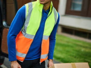 Pro hi-vis full-zip gilet