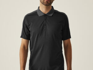 Contrast wicking polo