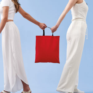 Varsity cotton shopper short handle