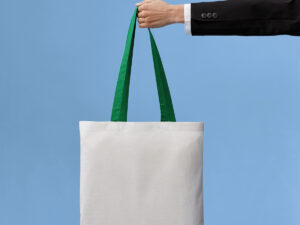 Varsity cotton shopper long handle
