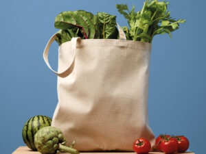 Recycled premium canvas shopper