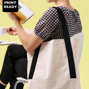 Dakota recycled contrast strap tote