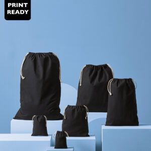 Recycled cotton stuff bag