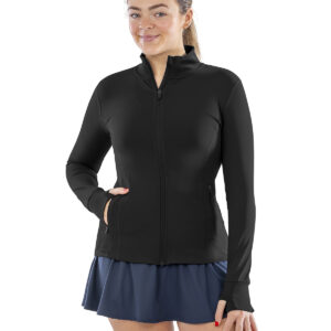Spiro recycled women’s fitness jacket
