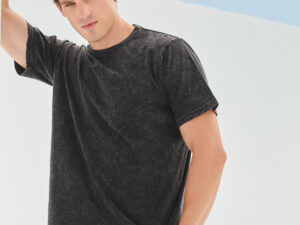 Unisex washed band T