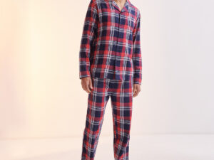 Men's tartan lounge Set