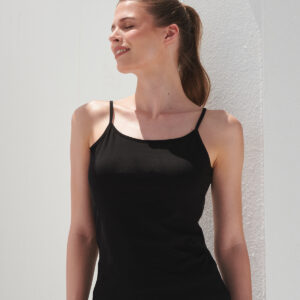 Women's feel-good stretch spaghetti vest