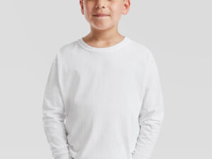 Kids long sleeve valueweight T