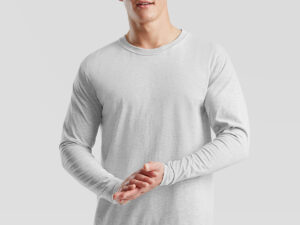 Iconic 195 ringspun premium long sleeve T