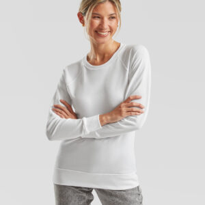 Women's lightweight raglan sweatshirt